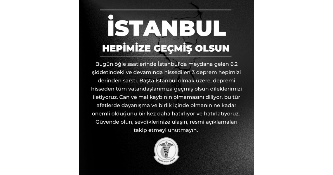 Geçmiş Olsun İstanbul