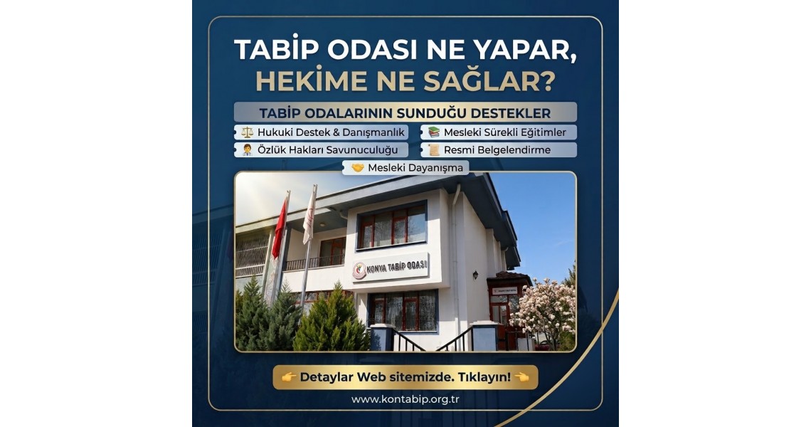 TABİP ODALARININ HEKİMLERE SUNDUĞU HAK, HİZMET VE MESLEKİ DESTEKLER TABİP ODALARININ HEKİMLERE SUNDUĞU HAK, HİZMET VE MESLEKİ DESTEKLER