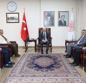 Konya Valimiz İbrahim Akın’ı Ziyaret Ettik