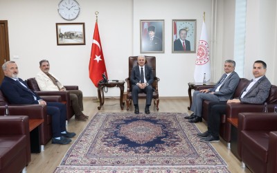 Konya Valimiz İbrahim Akın’ı Ziyaret Ettik