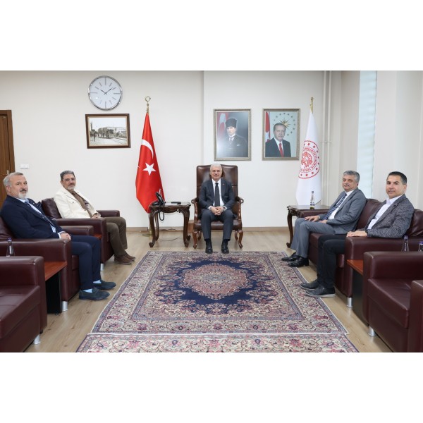 Konya Valimiz İbrahim Akın’ı Ziyaret Ettik