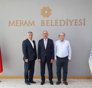 Meram Belediye Başkanı Mustafa Kavuş’u Ziyaret Ettik