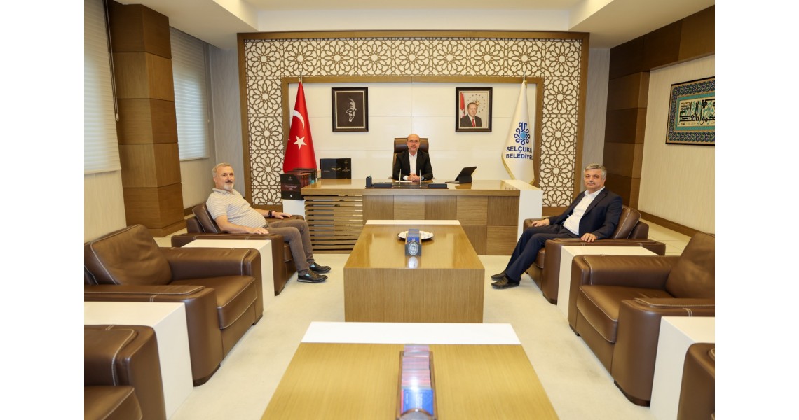 Selçuklu Belediye Başkanımız Ahmet Pekyatırmacı’yı Ziyaret Ettik Selçuklu Belediye Başkanımız Ahmet Pekyatırmacı’yı Ziyaret Ettik