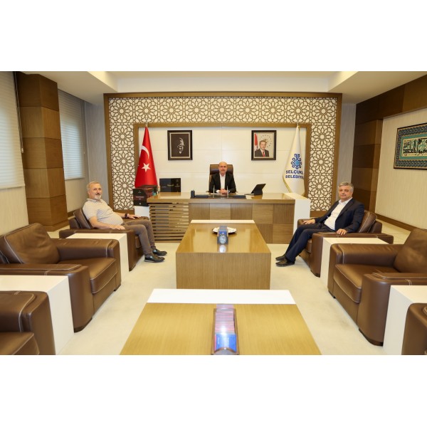 Selçuklu Belediye Başkanımız Ahmet Pekyatırmacı’yı Ziyaret Ettik