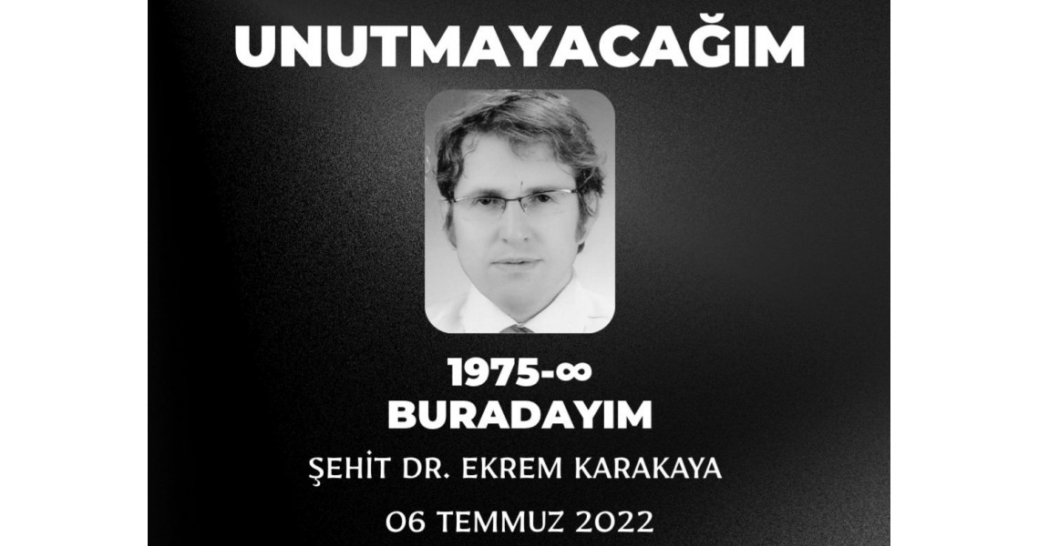 UNUTMADIK, UNUTMAYACAĞIZ