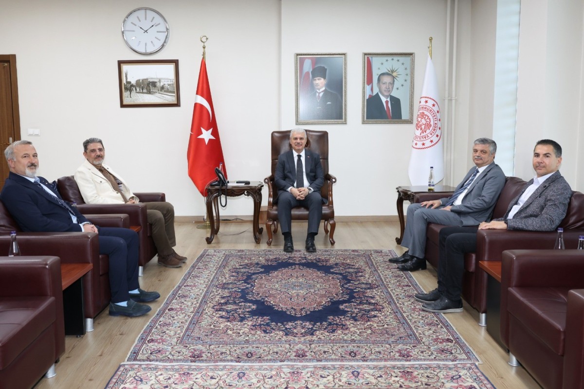 Konya Tabip Odası'ndan Vali İbrahim Akın'a Ziyaret